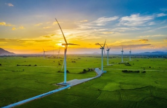 Nhà máy điện gió tại tỉnh Bình Định