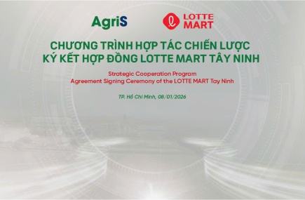 BAVINA CHÚC MỪNG LỄ KÝ KẾT HỢP TÁC CHIẾN LƯỢC GIỮA AGRIS VÀ LOTTE MART